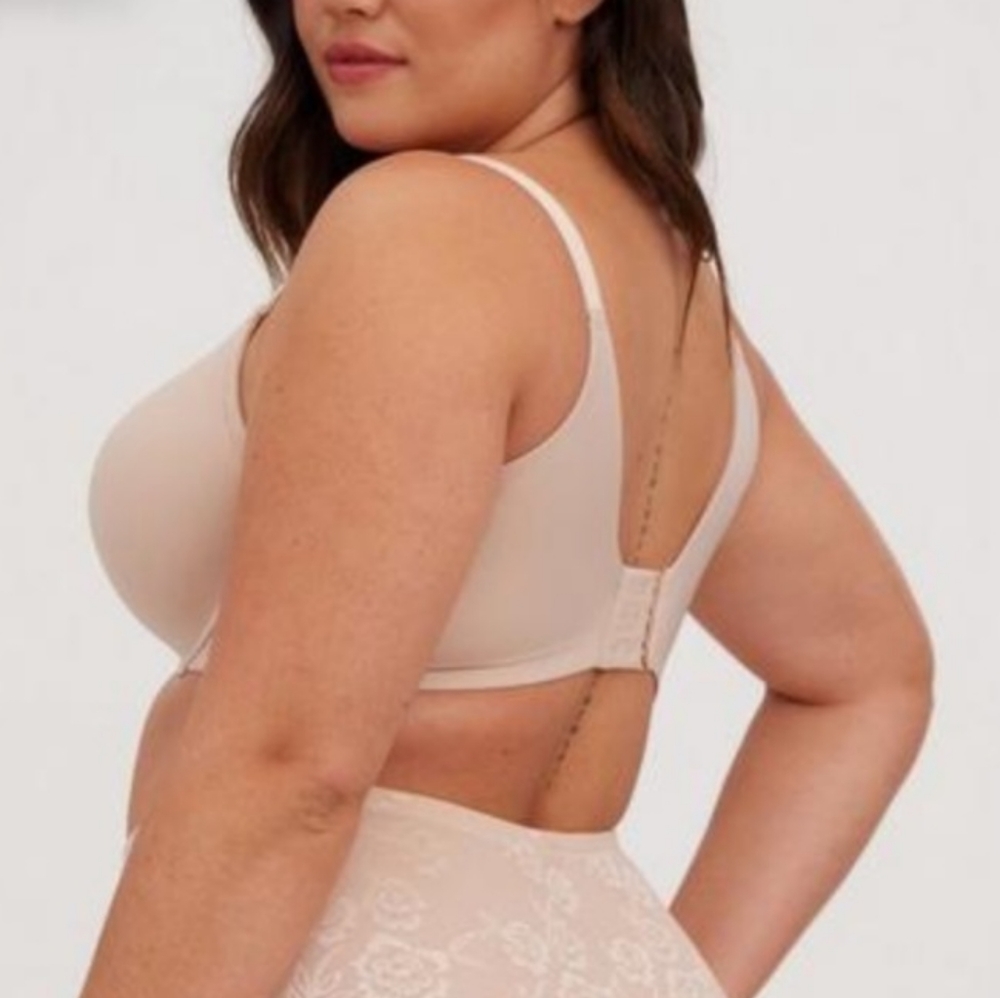 Nwt Torrid Curve Beige Lightly Lined T-Shirt Bra … - image 2